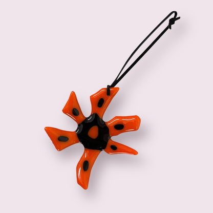 Fused glass ornaments - Sandra Spence