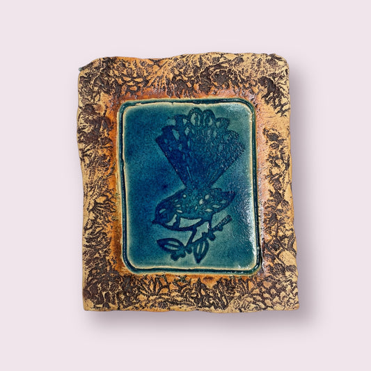 Fantail plaque - LJH Pottery