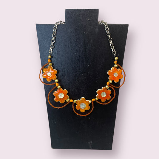 Floral galore necklace - Vonniques Bijoux