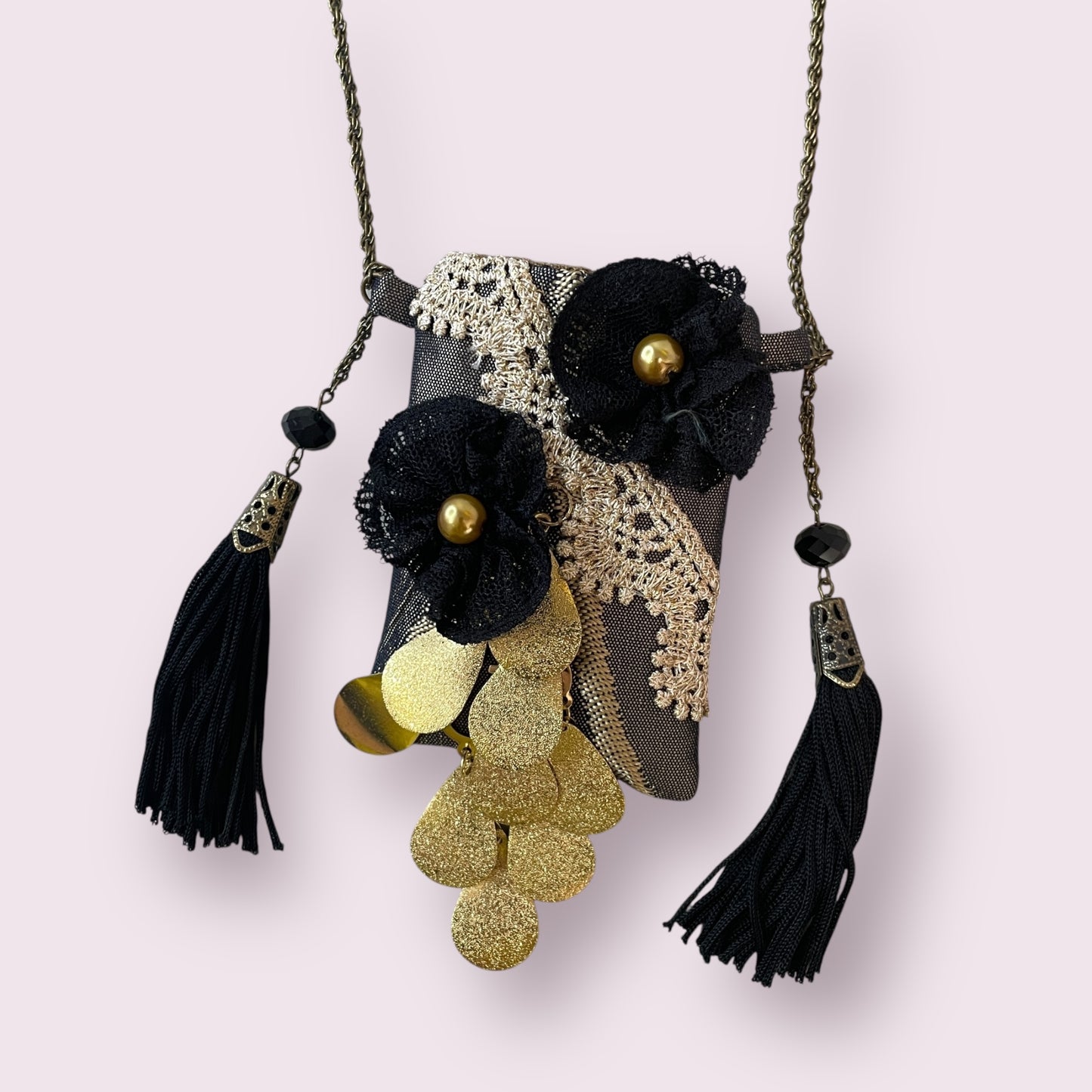 Amulet bag/necklace #2 - Eve Jones
