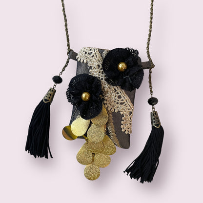 Amulet bag/necklace #2 - Eve Jones