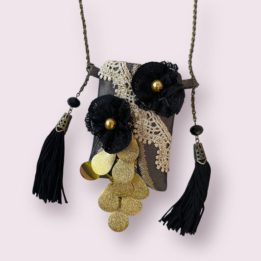 Amulet bag/necklace #2 - Eve Jones