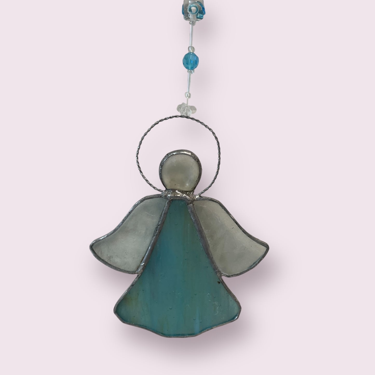 Glass angel hanging (multiple colours) - Christina Rutherford