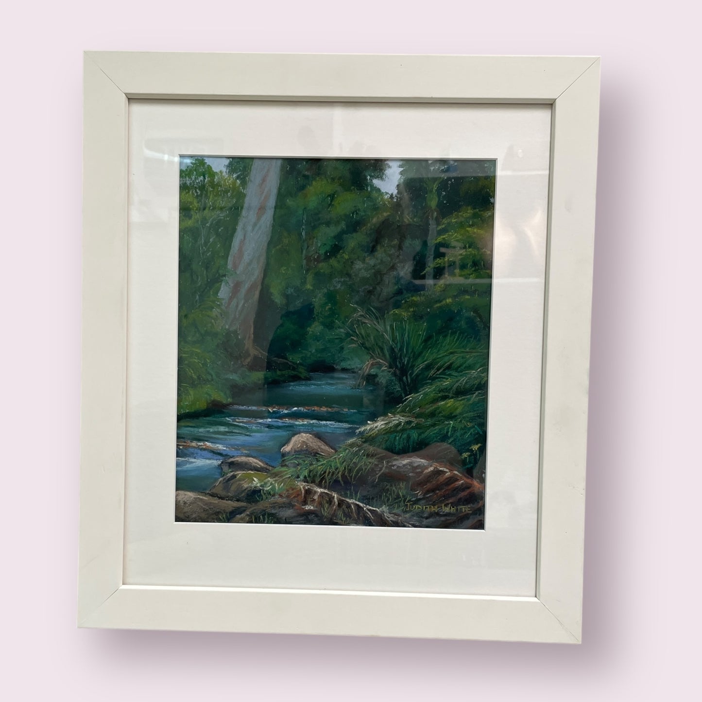 Beside the stream, Bushwalk - Judith White