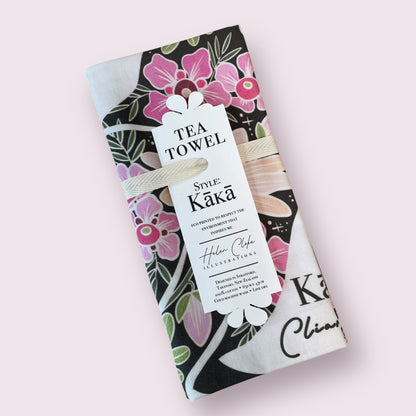 Kaka tea towel - Helen Cloke