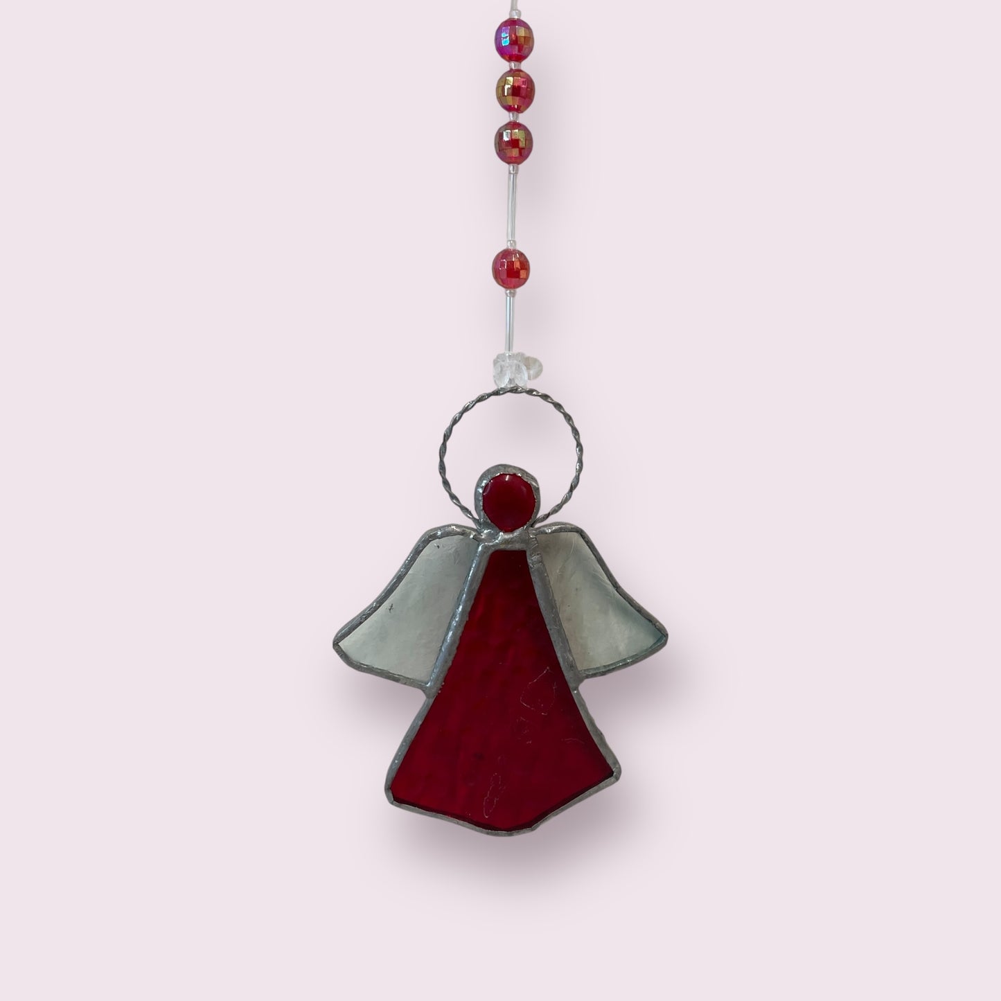 Glass angel hanging (multiple colours) - Christina Rutherford