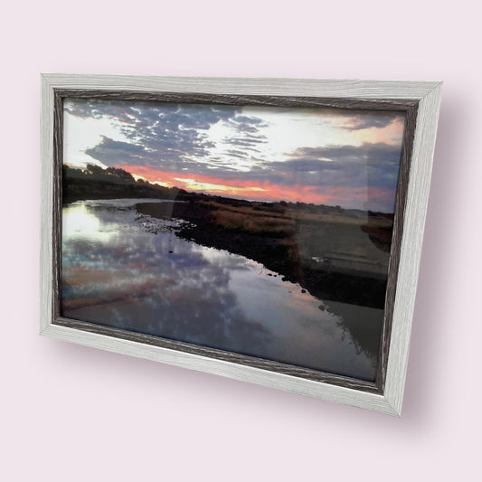 Waiwakaiho River sunset - Eve Jones