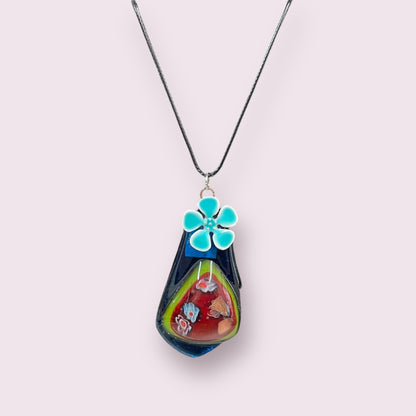 Recycled glass necklace (multiple styles) - Robyn Smaller