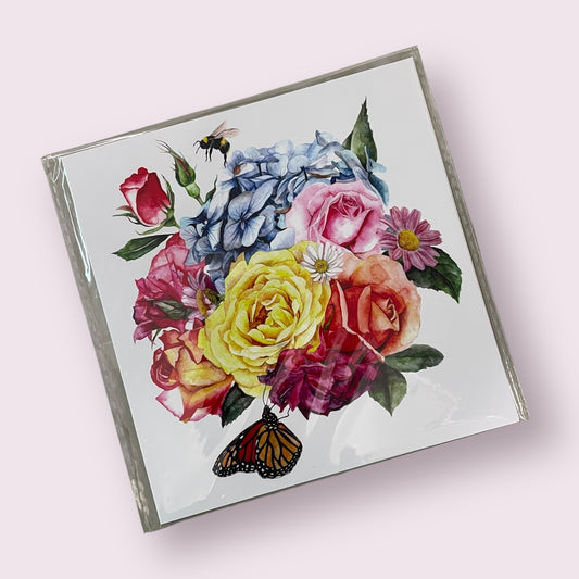 Greeting card 'Floral bouquet' - Emily Moffitt