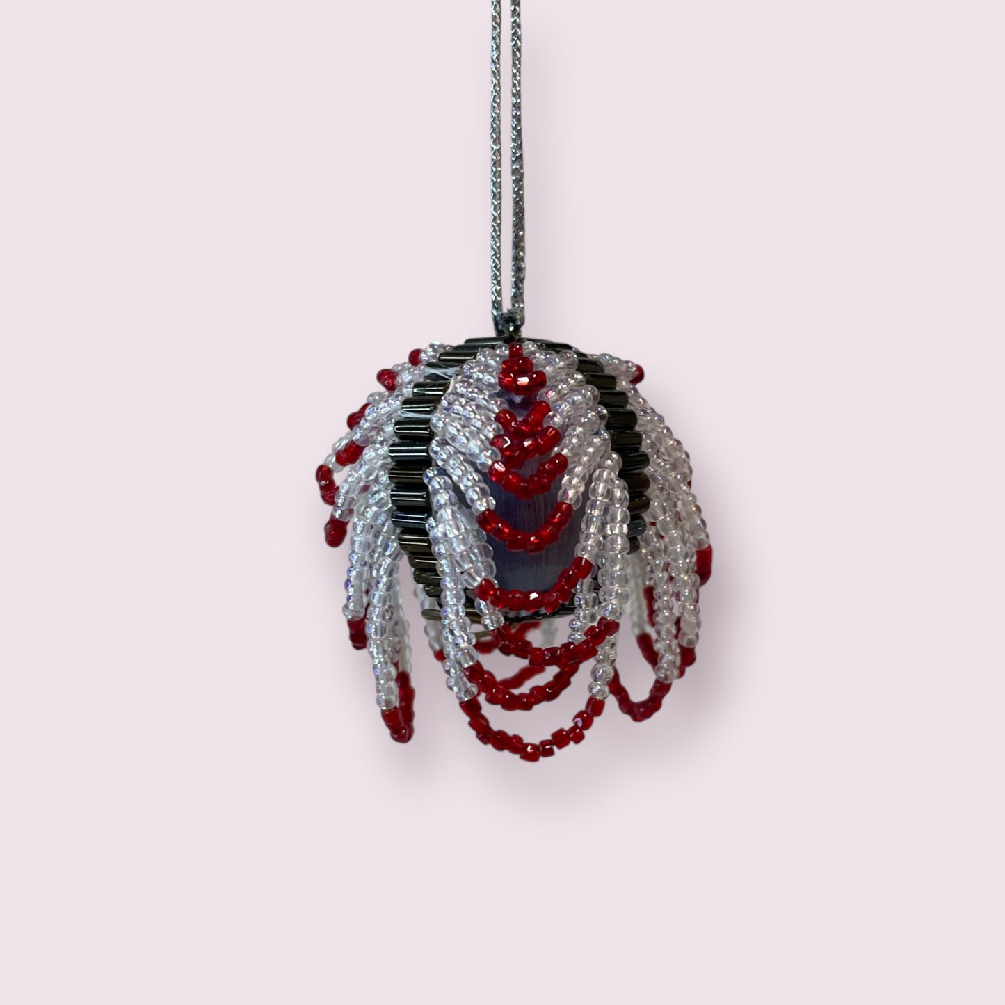 Beaded bauble (multiple colours) - Diane Lithgow