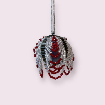 Beaded bauble (multiple colours) - Diane Lithgow