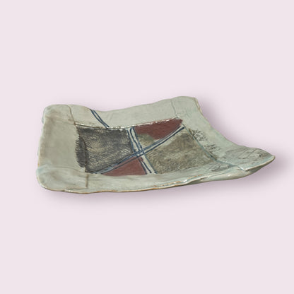 Square plater 1 - Kathryn Gates