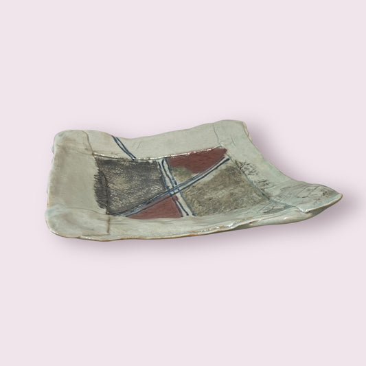 Square plater 1 - Kathryn Gates