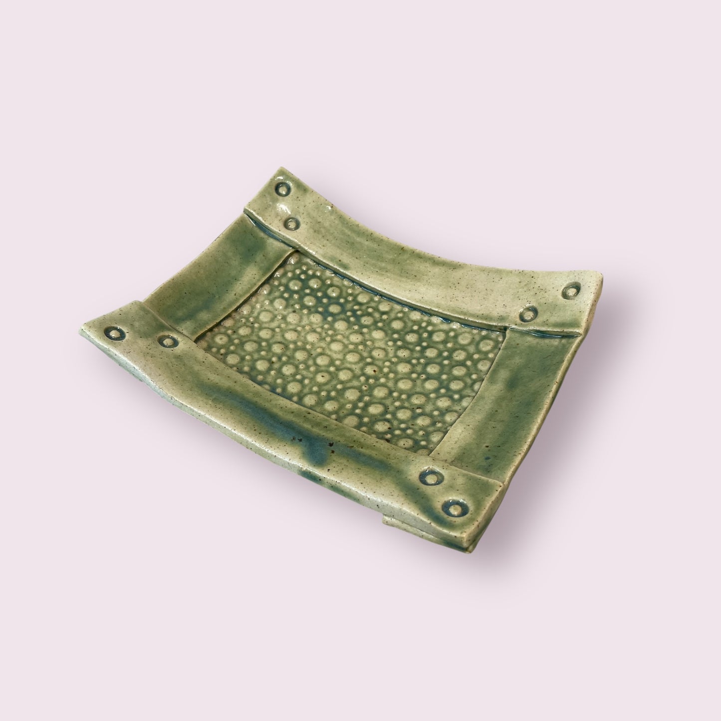Green plate - Margaret Foley
