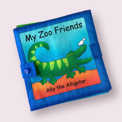 Fabric book 'My Zoo Friends' - Dorothy Smith