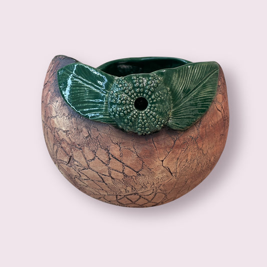 Large textured bowl - LJH Pottery