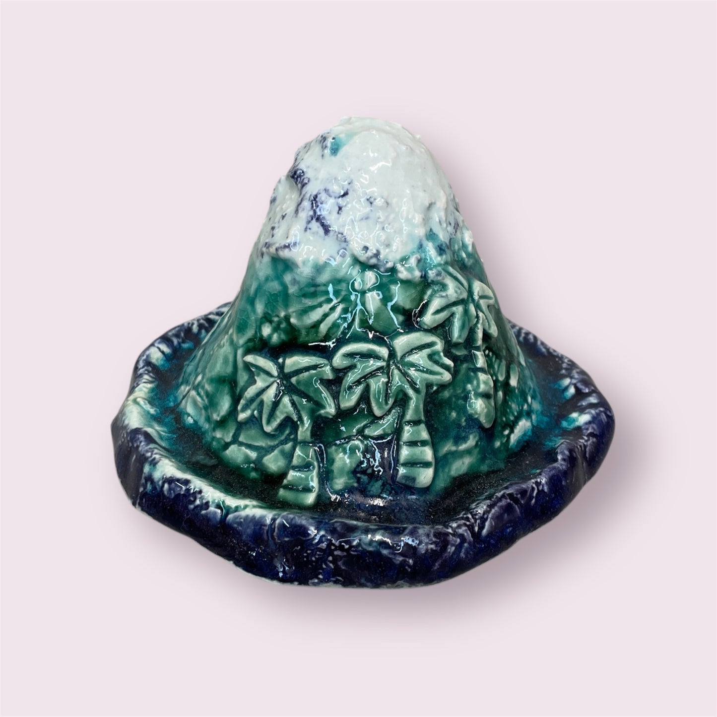 Taranaki Maunga medium - LJH Pottery