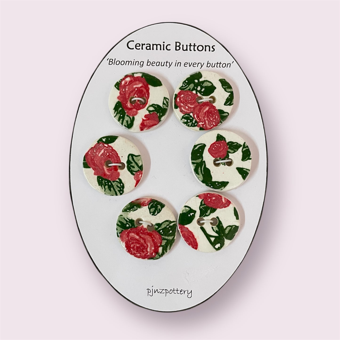 Ceramic buttons - PJNZ Pottery