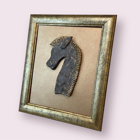 Framed equine - Jan Pidwell