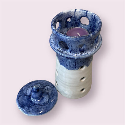 Lighthouse tealight holder - Christina Rutherford