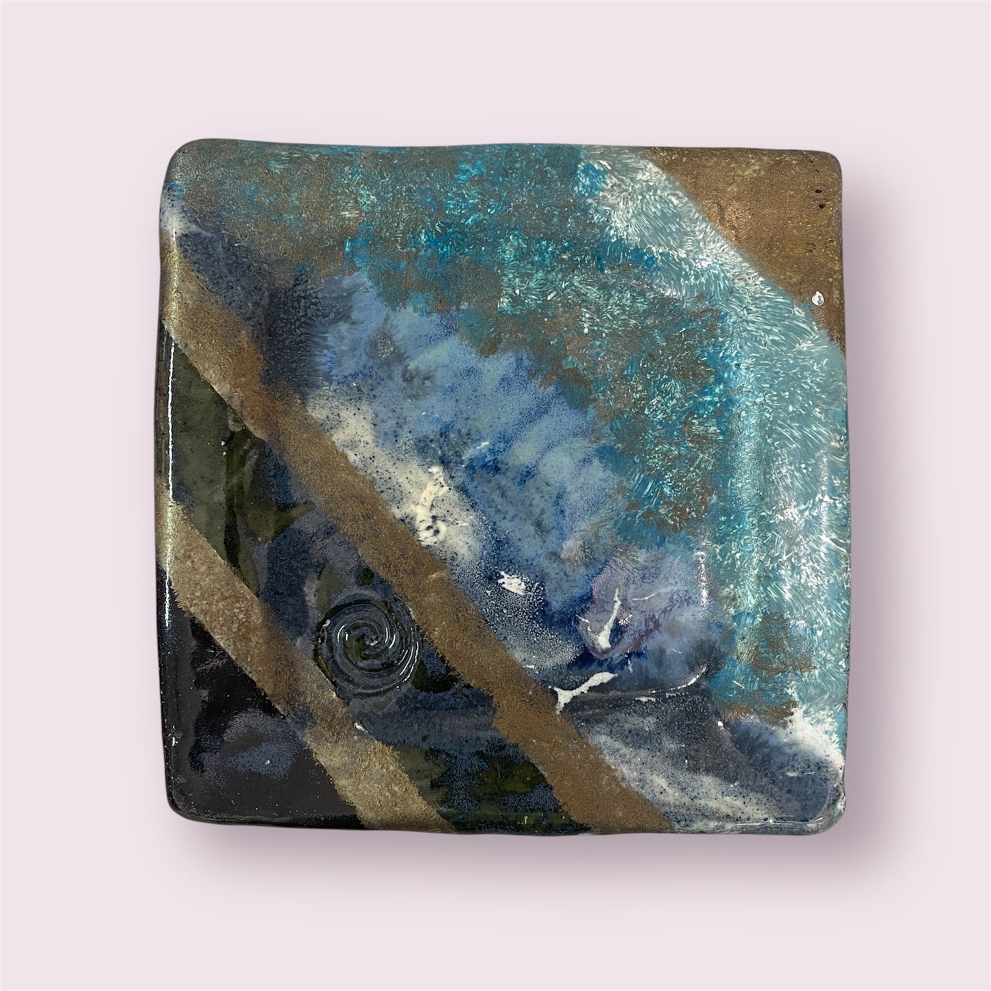 Square platter - LJH Pottery