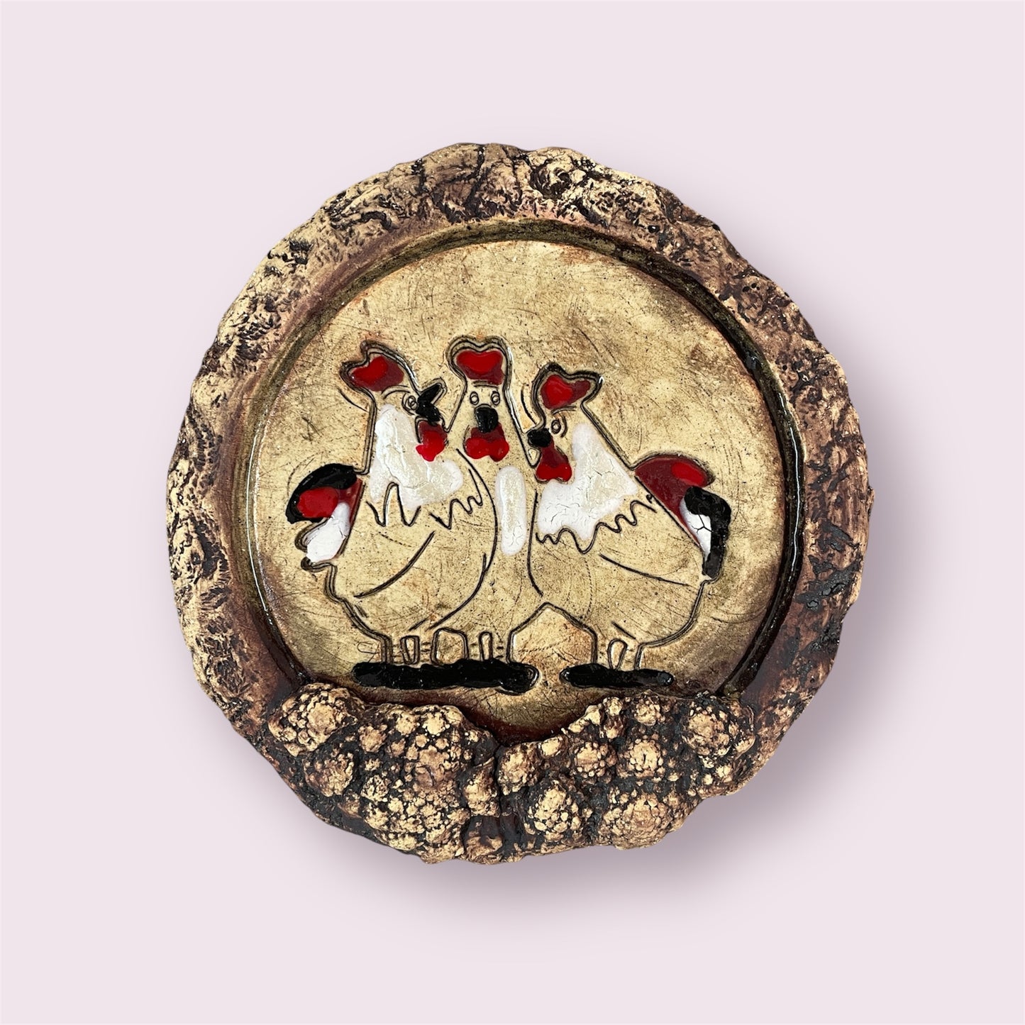Chicken tile II - LJH Pottery