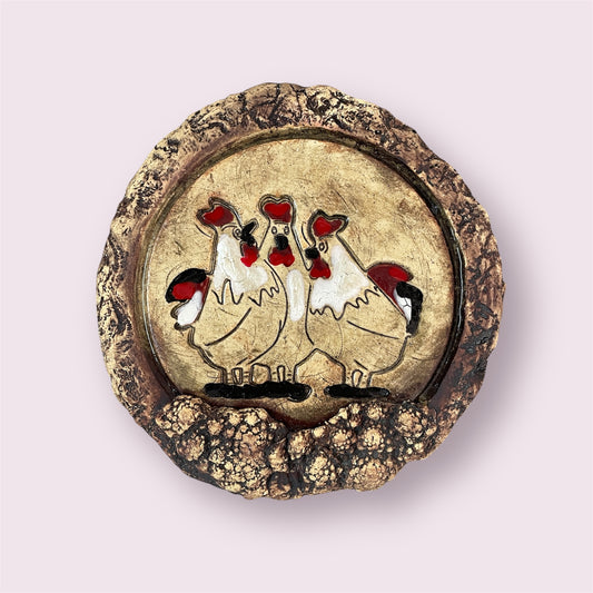 Chicken tile II - LJH Pottery