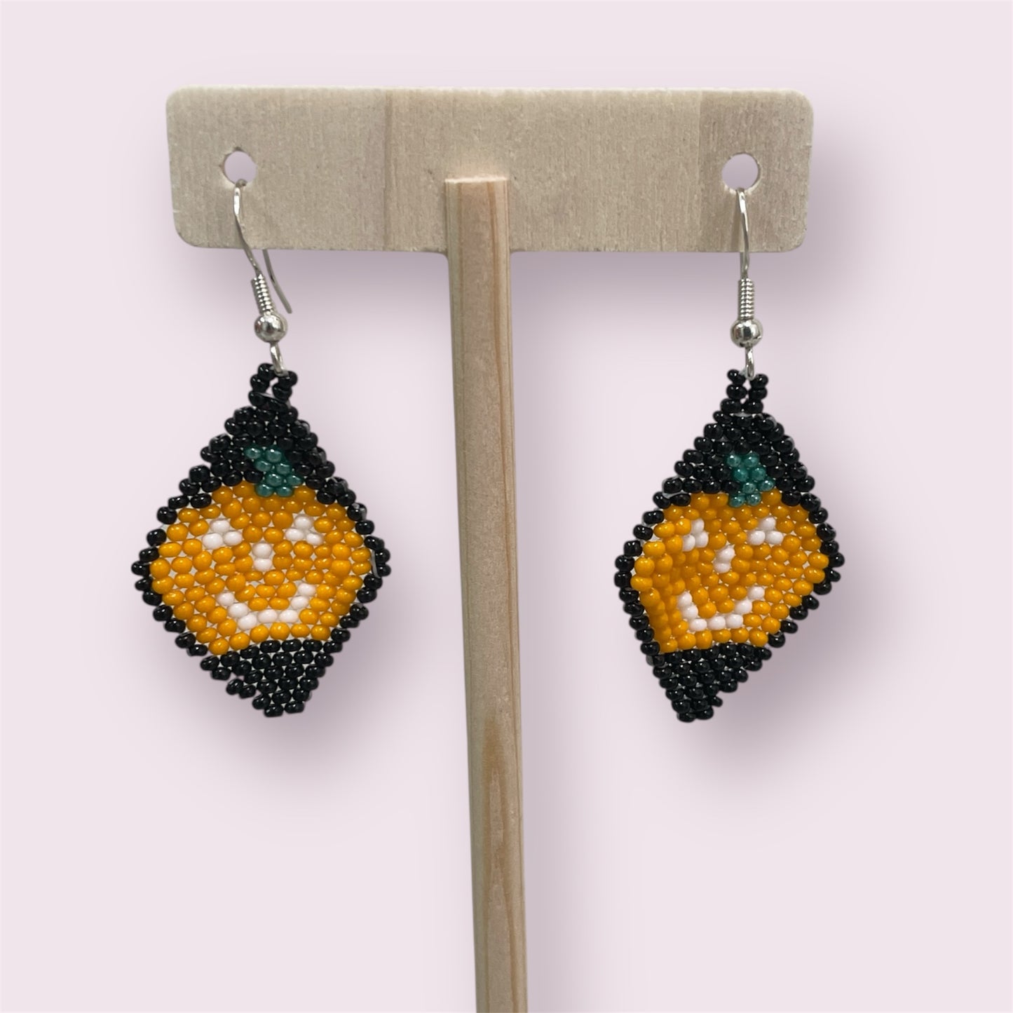 Novelty beaded earrings - June Pawley