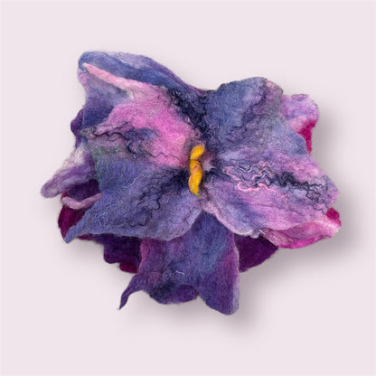 Handfelted floral brooch - Maree Liddington (assorted designs)