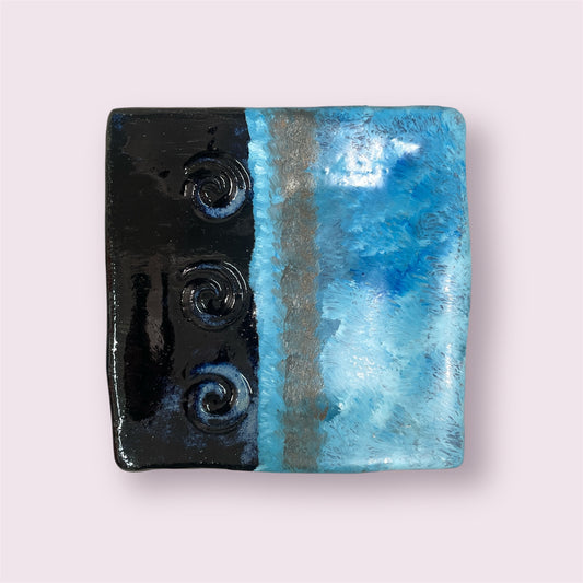 Square wall hanging - LJH Pottery
