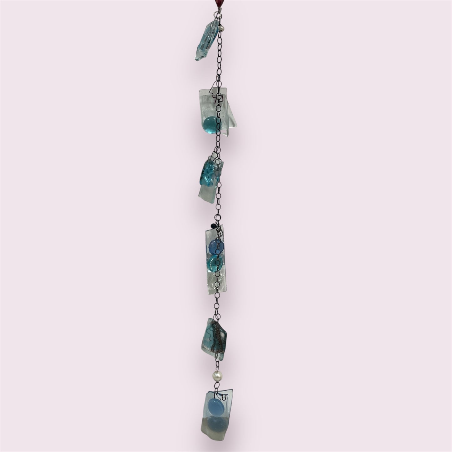 Blue drop charm - Robyn Smaller