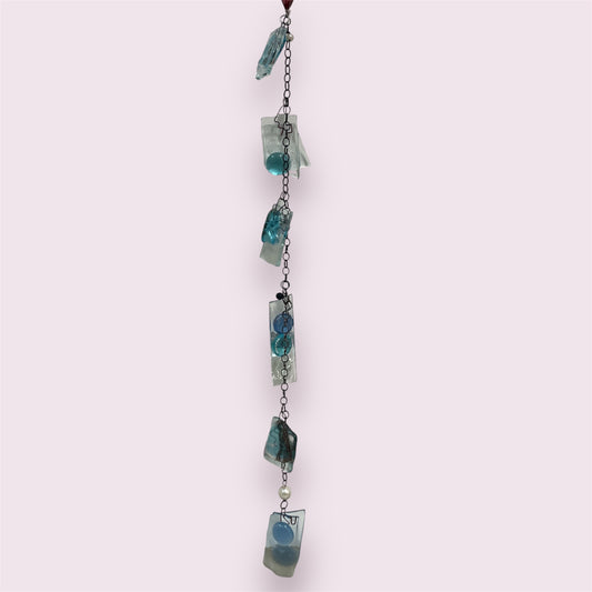 Blue drop charm - Robyn Smaller