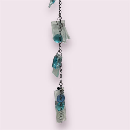 Blue drop charm - Robyn Smaller