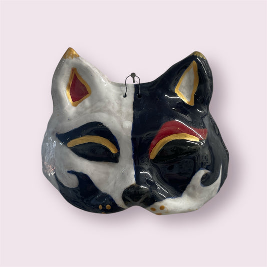 Venetian cat mask 'Uno' - Jan Pidwell