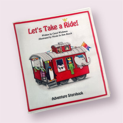 Fabric book 'Let's Take A Ride!' - Dorothy Smith