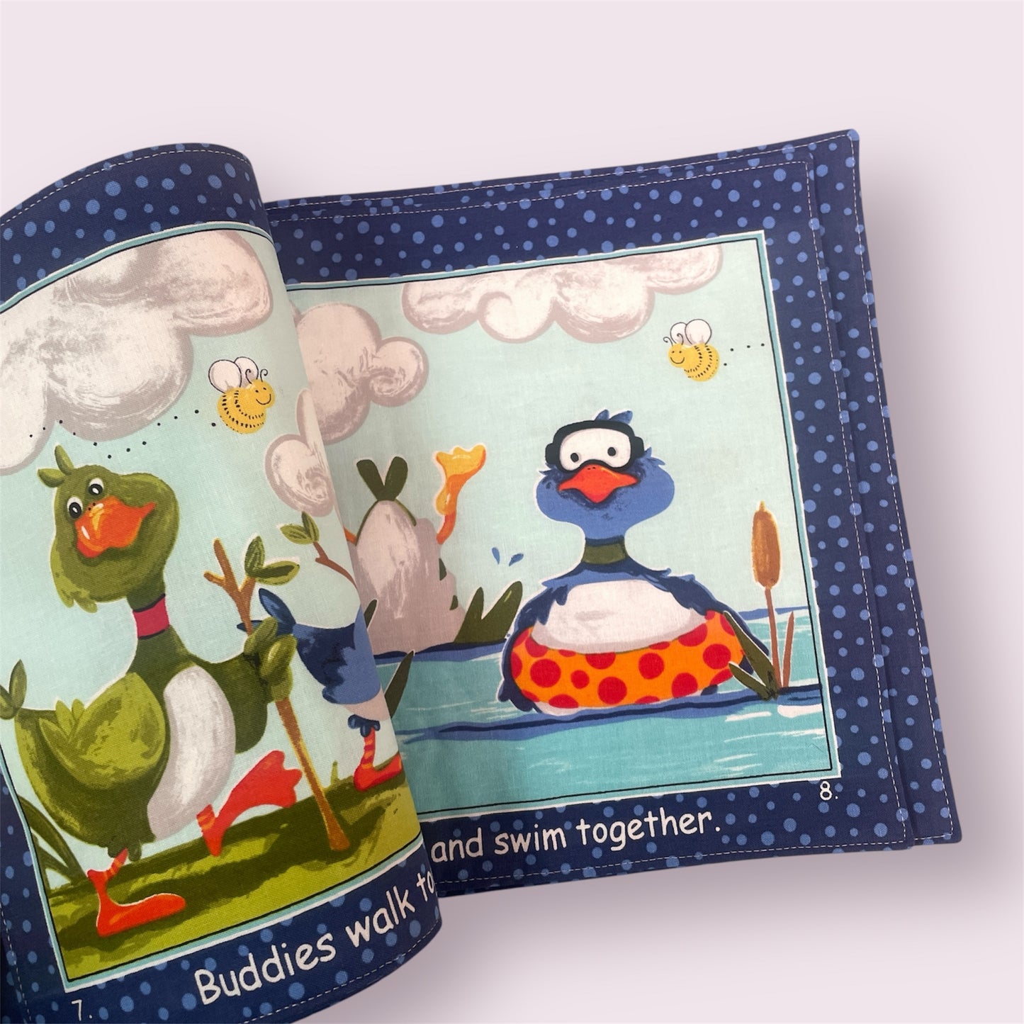 Fabric book 'Best Buddies' - Dorothy Smith