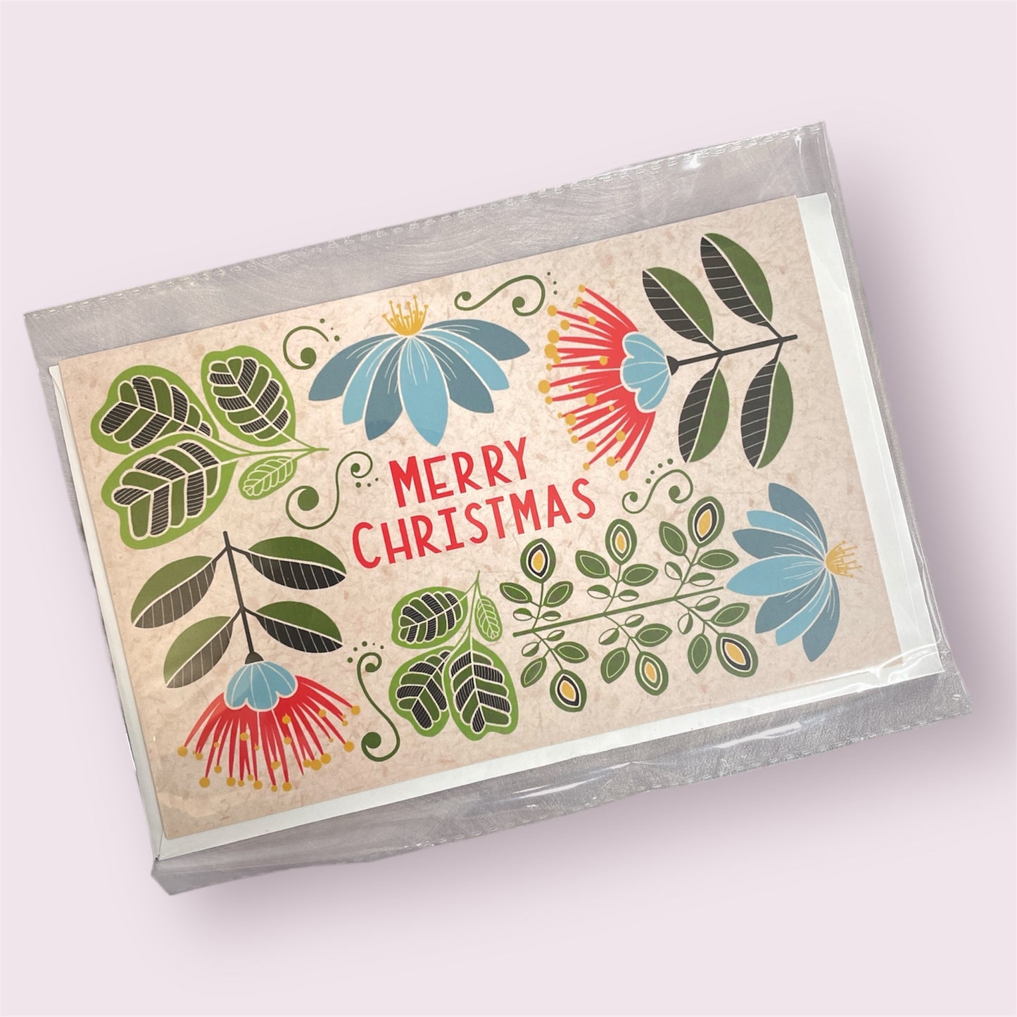 Greeting card 'Aotearoa flora Christmas' - Helen Cloke