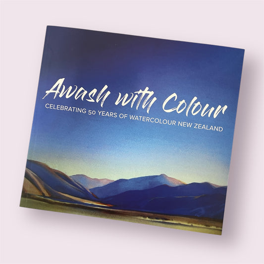 Book 'Awash with Colour' - Watercolour New Zealand
