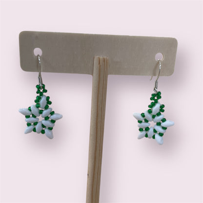 Novelty beaded earrings - June Pawley