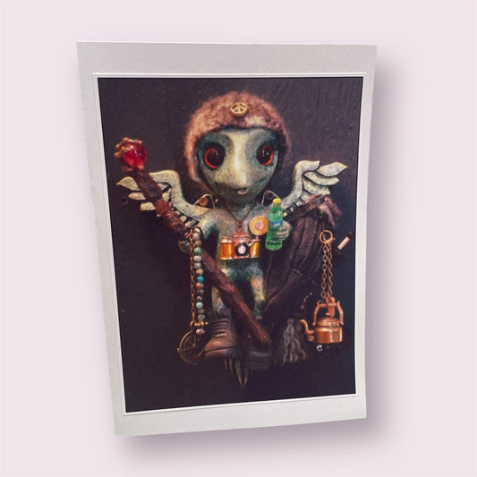 Greeting Card 'The Happy Wanderer' - Sue Ellis