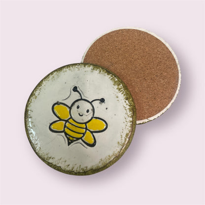 Coasters, set of 2 - LJH Pottery (multiple designs)