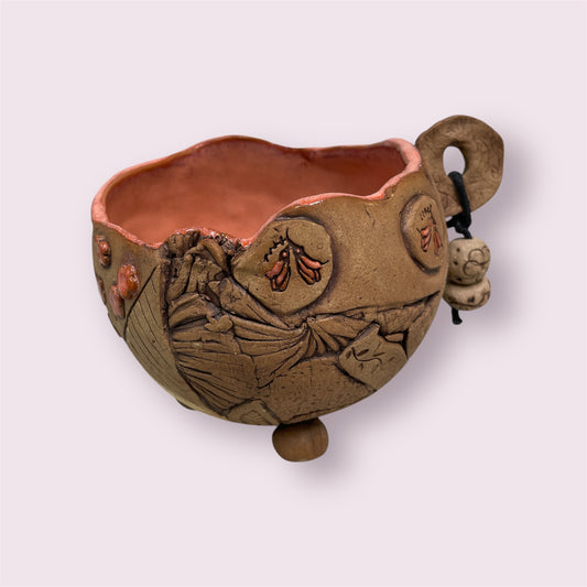 Textured bowl- PJNZ Pottery