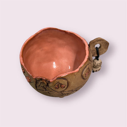 Textured bowl- PJNZ Pottery