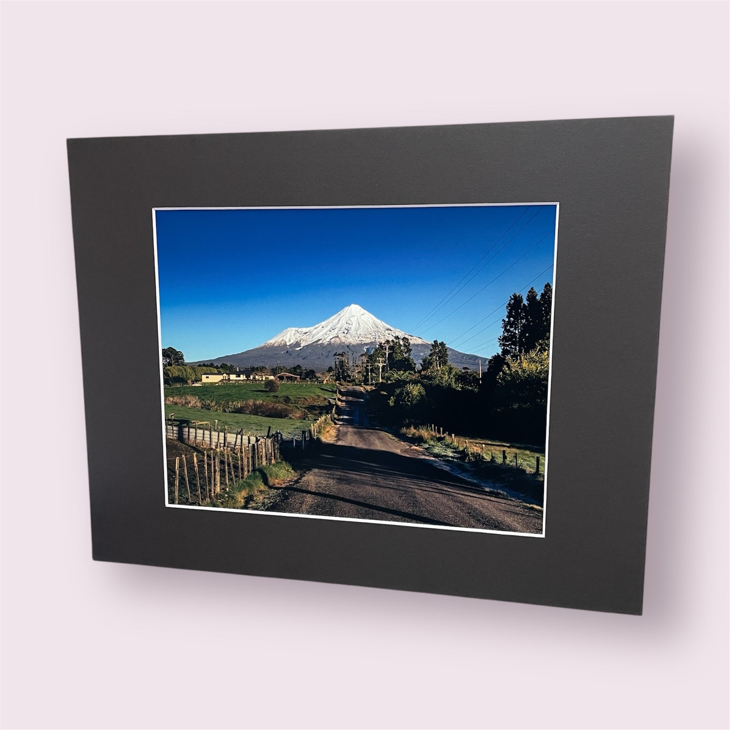 Assorted large matted photographs - Amy Taunt