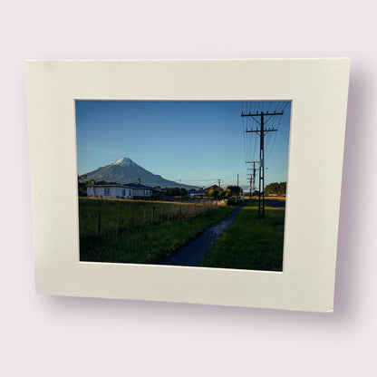 Assorted large matted photographs - Amy Taunt