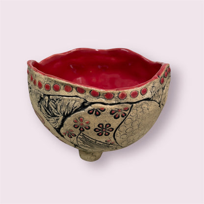 Bloodstone bowl - PJNZ Pottery