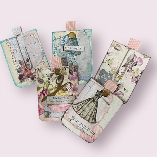 Bookmark + pen holder - Janette Jeffares (sold individually)