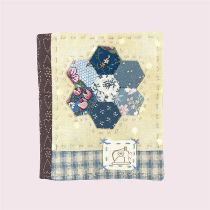 Patchwork needlebook - Janette Jeffares