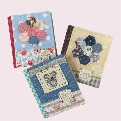 Patchwork needlebook - Janette Jeffares