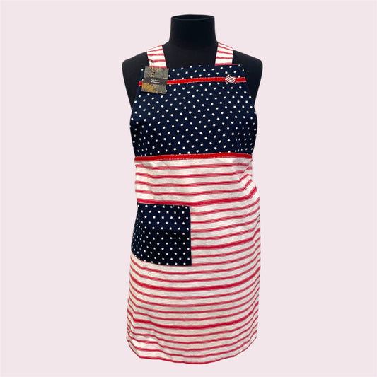 Stars and stripes adult's apron - Posh Pinnies